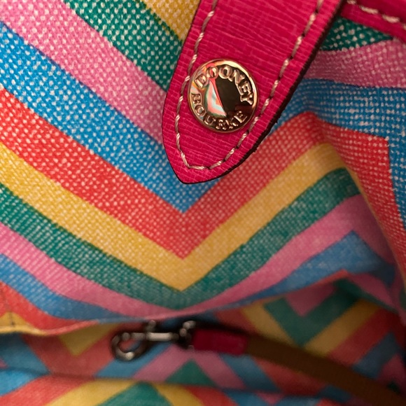 Dooney & Bourke Large Claremont Dover Tote Shoulder Bag. Mint Green - Picture 9 of 9